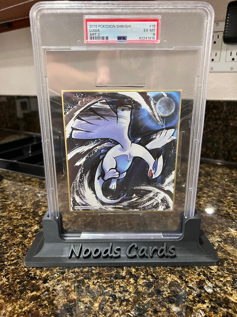 PSA Graded Slab Display Stand for T-3 Holder size / Inner Dimension 6.7 x 0.5 inch