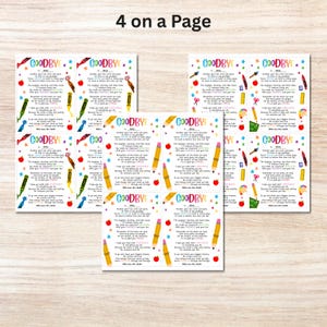EDITABLE End of School Year Letter for Students, Goodbye Letter From ...