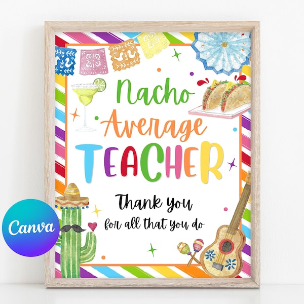 Nacho Average Teacher - Etsy