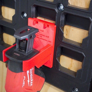 Milwaukee 2719-20 M18 Fuel Hackzall and 2420-20 M12 Hackzall Packout Wall Mount