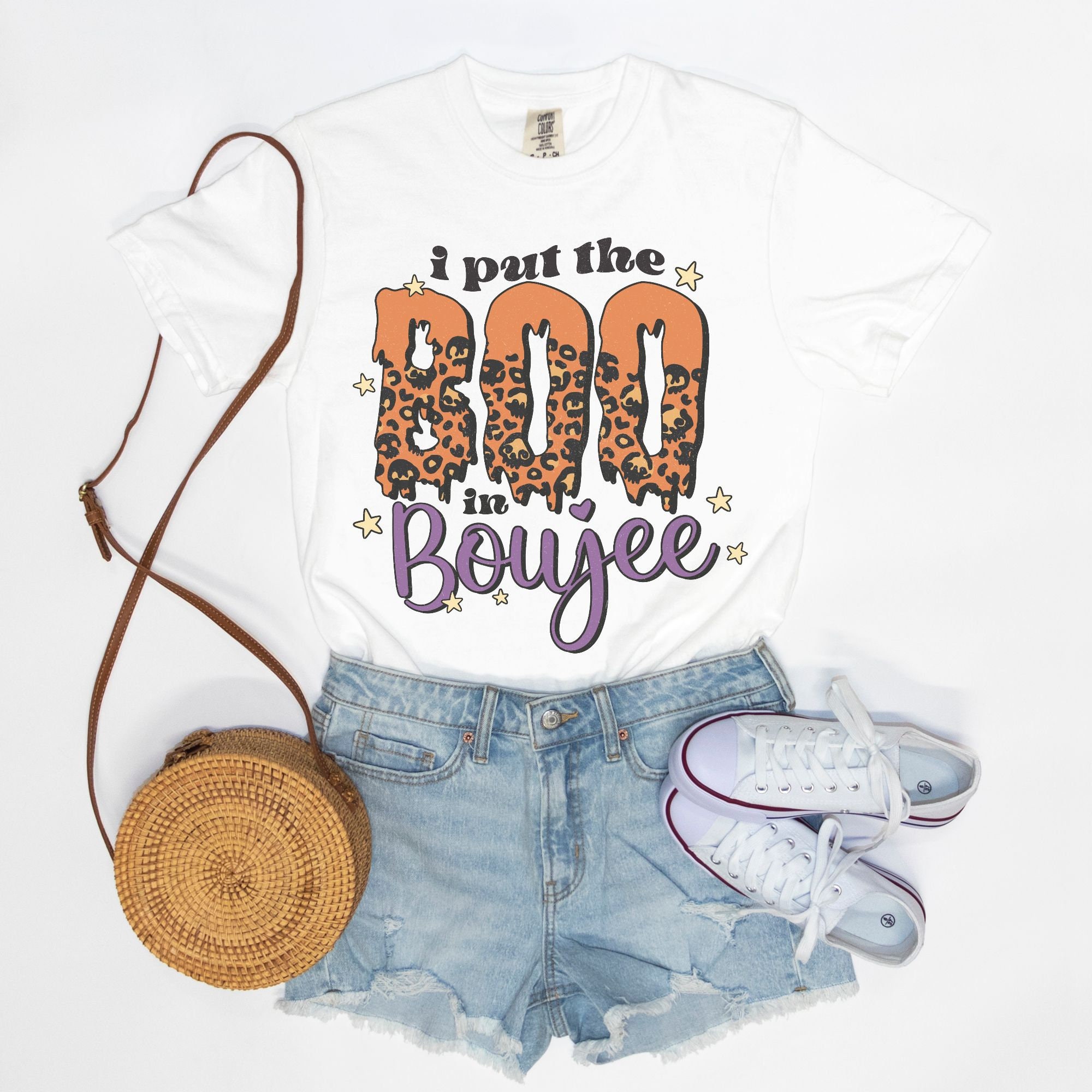 Discover Halloween Shirt, Boo in Boujee Shirt, Fall Tee, Autumn Shirt,  unisex shirt