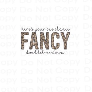 Hier is je enige kans Fancy, Country Music, Fancy, Reba