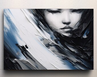 The Soul of Wind | Printable Digital Wall Art | Oil Painting | Digital TV Art | Digital Download