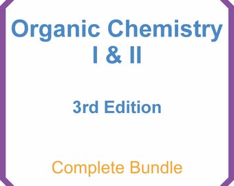 Chimica organica I e II - 3a edizione / infermieristica / scuola infermieristica / pre-medicina / MCAT / scienze della vita / scienze della salute / orgo