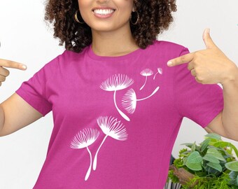 Wildflower Dandelion Shirt, Dandelion t Shirt,Wildflower Shirt, Make a Wish, Dandelion Make a Wish Shirt, Spring T-Shirt