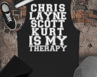 Chris Layne Scott Kurt ist mein Therapie Muskel Shirt