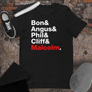 ACDC Icons Unisex t-shirt