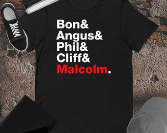 Camiseta unisex Iconos ACDC