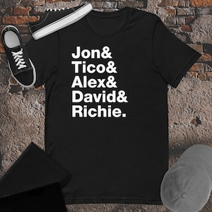 Bon Jovi Icons Unisex t-shirt