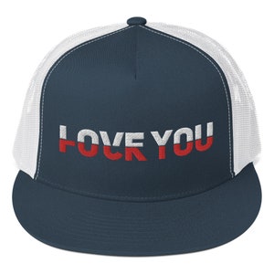 Love You F#k You Trucker Cap