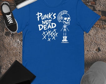 Punks Not Dead Unisex t-shirt