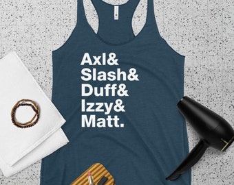 Guns N Roses Icons Racerback Tanktop für Frauen