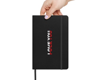 Love You F#k You Hardcover bound notebook