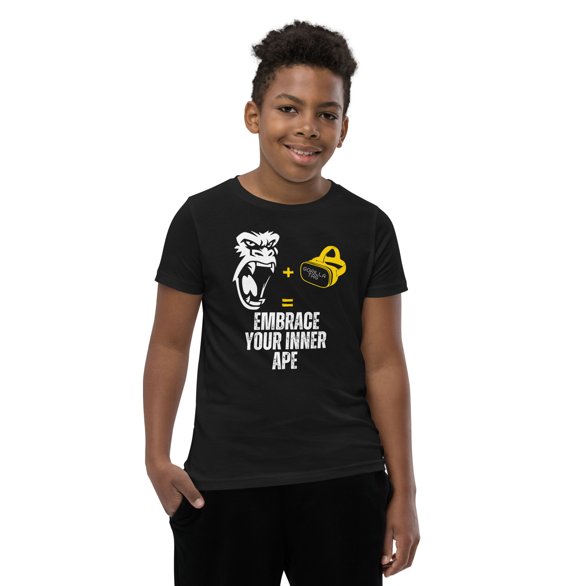 Retro gorilla tag shirt, gorilla tag merch monke boys gifts - Inspire Uplift