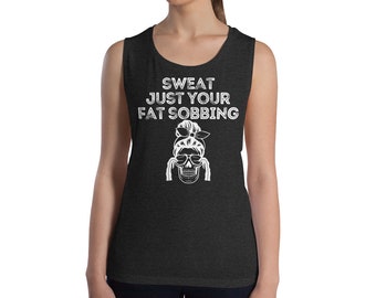 LADIES GYM SHIRT Sweat Sob Ladies’ Muscle Tank
