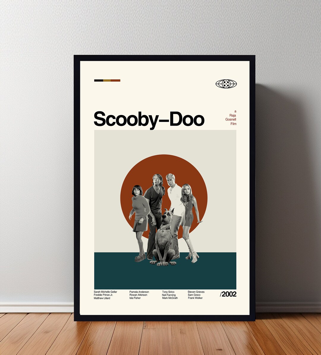 Scooby Doo Poster Scooby Doo Print Cartoon Poster Poster - Etsy