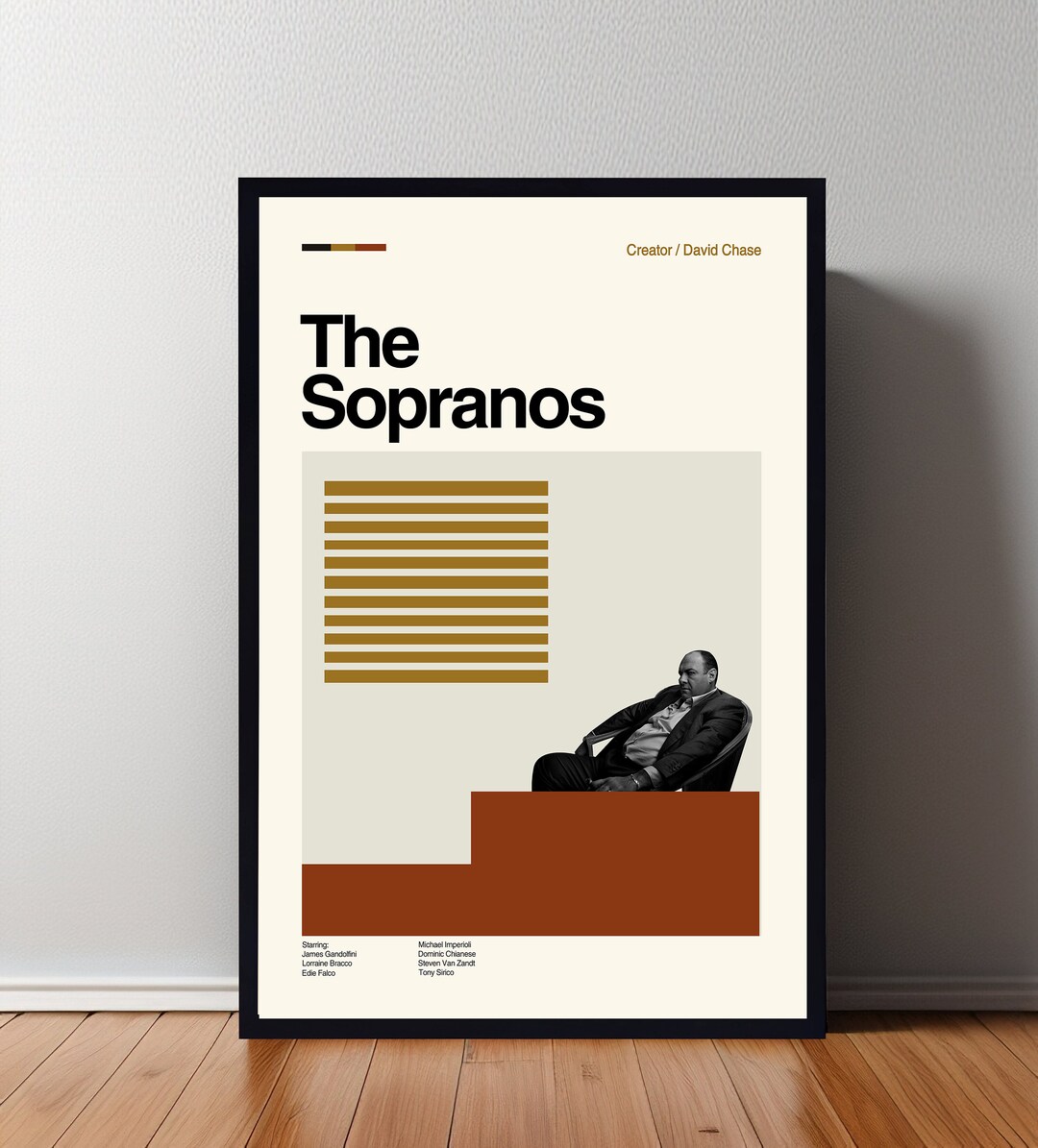 The Sopranos Poster the Sopranos Print Minimalist Movie Etsy Australia