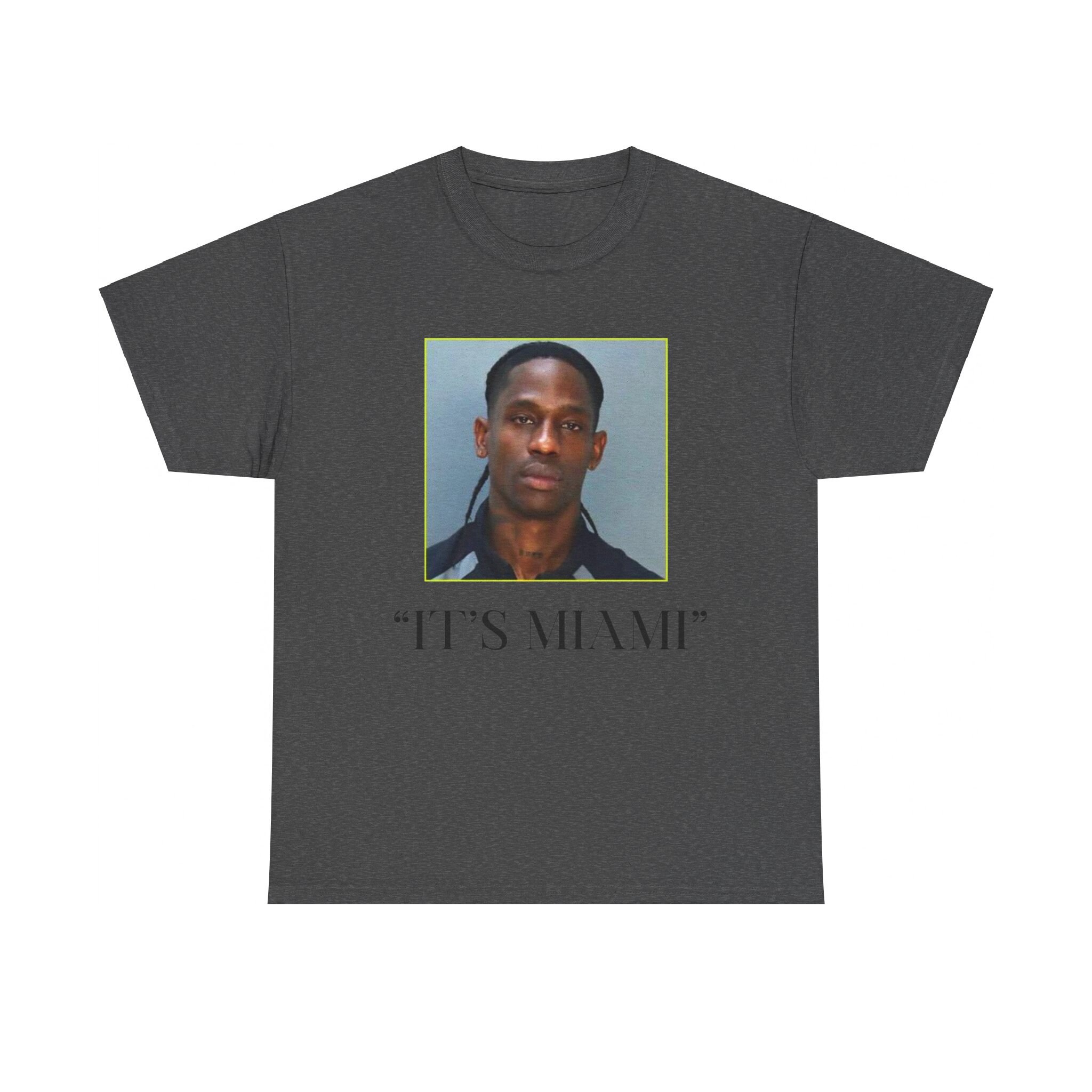 Travis Scott Mugshot - ITS MIAMI - Etsy