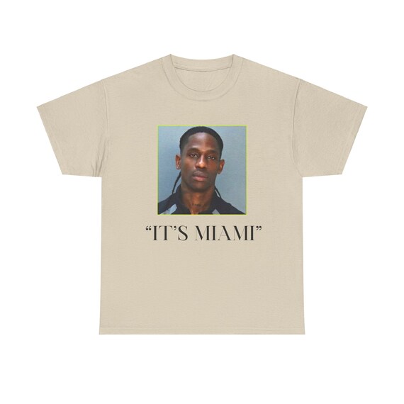 Travis Scott Mugshot - ITS MIAMI - Etsy Canada
