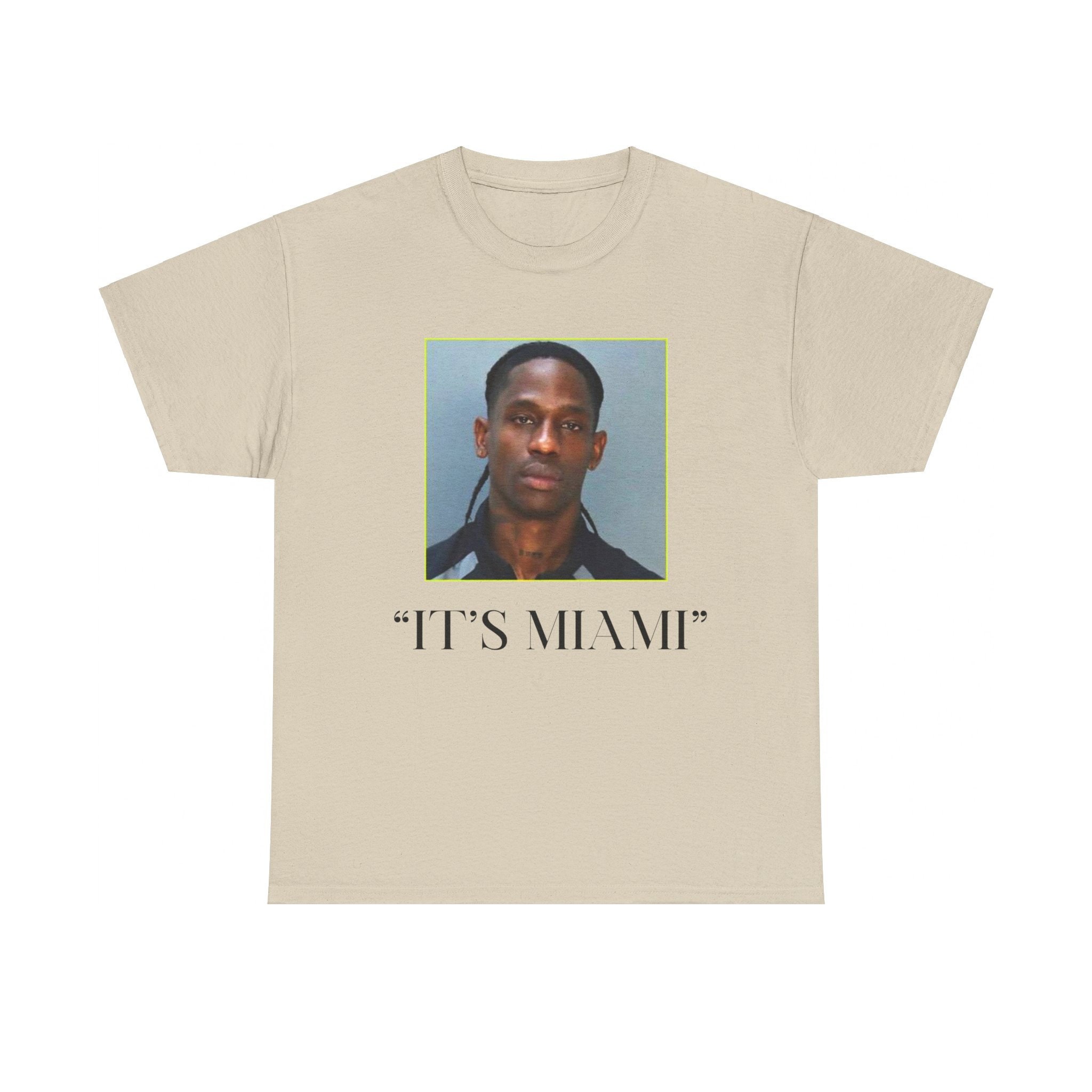 Size Large - Travis Scott Free The Rage #2 Tee “It's Miami
