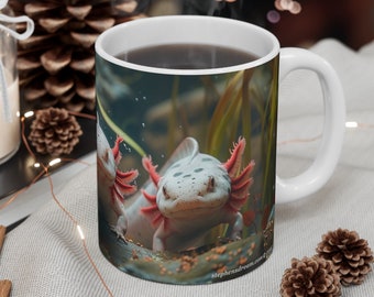 Mug 11oz - Axolotls