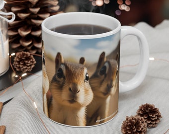 Mug 11oz - Chipmunks