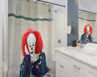 It - Horror Movie Shower Curtain