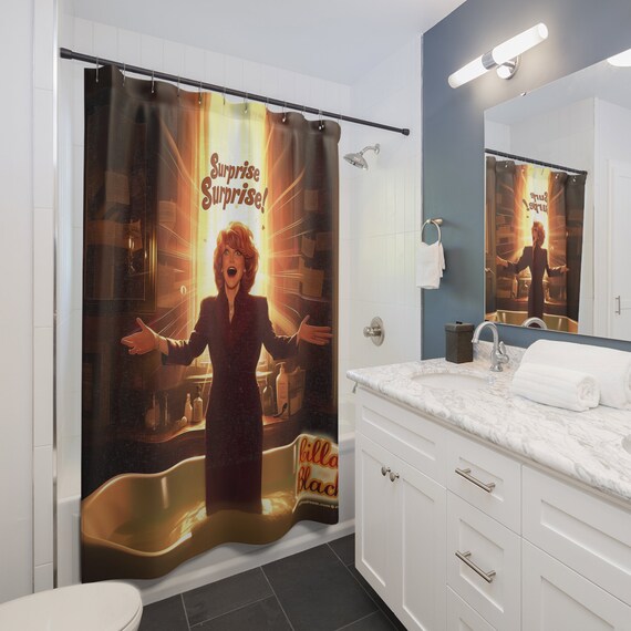 Surprise, Surprise! Shower Curtain