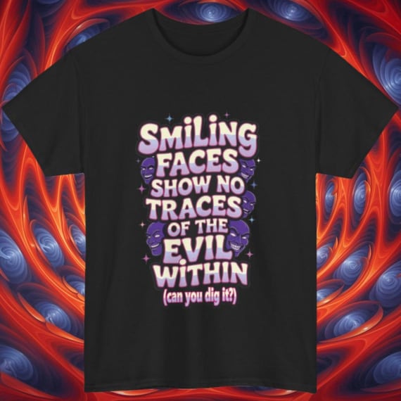 Smiling Faces Evil Within Tee