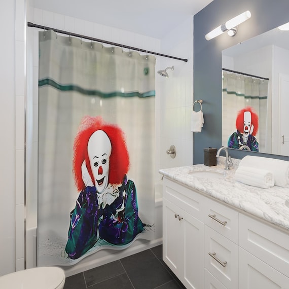 It - Horror Movie Shower Curtain