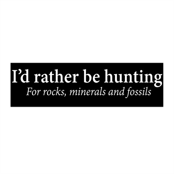 Rather be Hunting Bumper Stickers