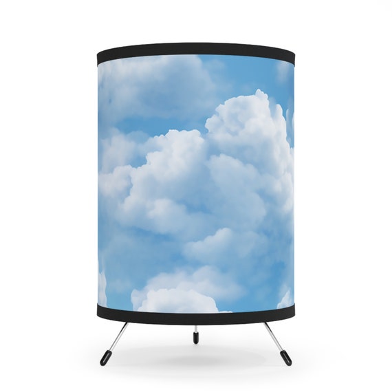 Cloudy Day Tripod Lamp