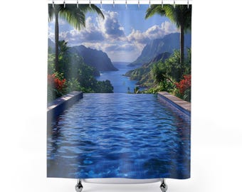 Endless Tropics Shower Curtain