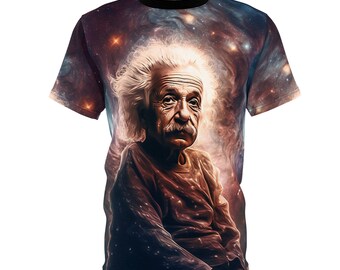 Albert Einstein AOP T-Shirt
