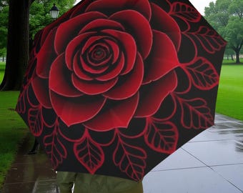 Rose Foldable Umbrella