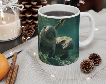 Mug 11oz - Manatees