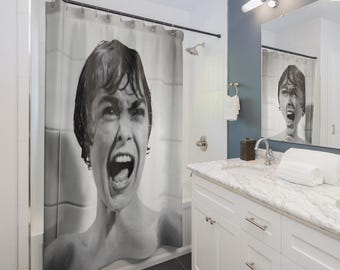 Psycho - Horror Movie Shower Curtain
