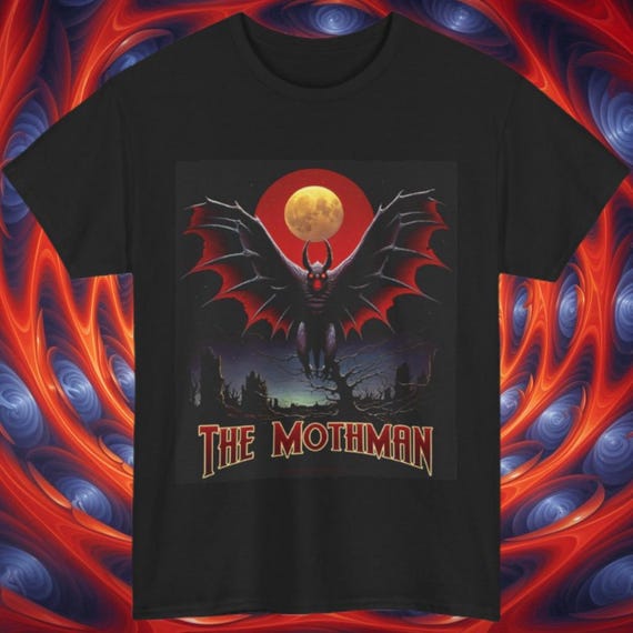 Mothman T-Shirt: US Cotton Cryptid Tee