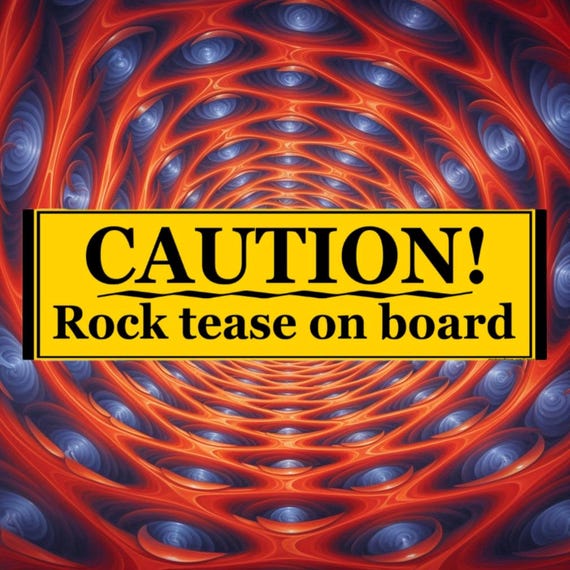Rock Tease Bumper Stickers