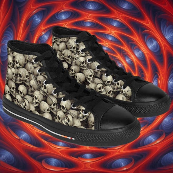 Men's Classic Skull Sneakers