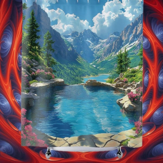 Alpine Escape Shower Curtain