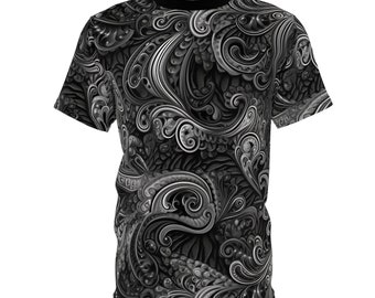 Dark Dream Paisley AOP T-Shirt