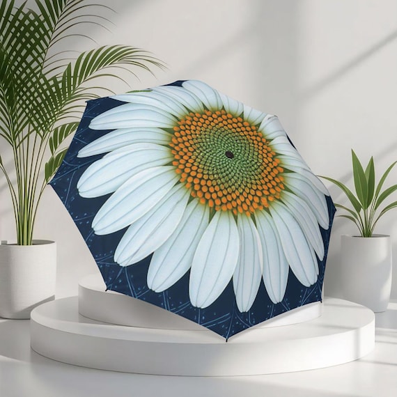 Floral Daisy Umbrella