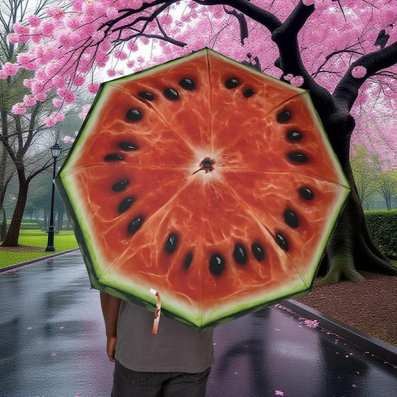 Watermelon Food-Themed Umbrella