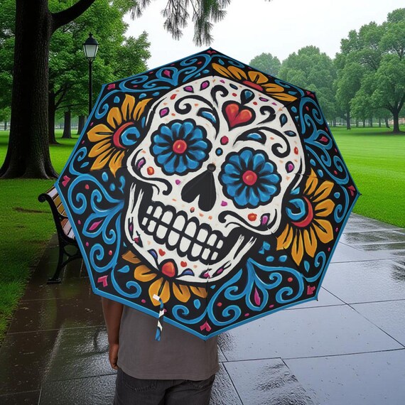 Sugar Skull Umbrella