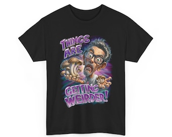Terence McKenna Things Are Getting Weirder Psychedelic Tee