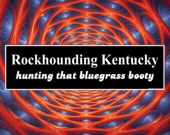 Bluegrass Booty Bumper Sticker