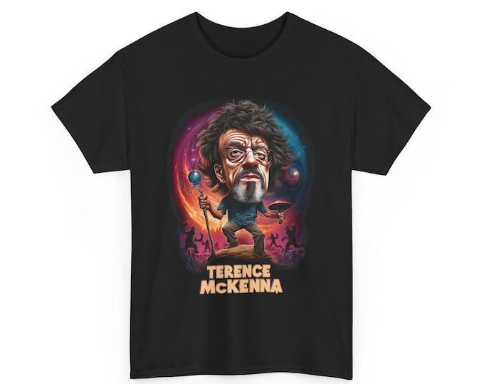 Featured listing image: Terence McKenna Psychedelic Guru Tee