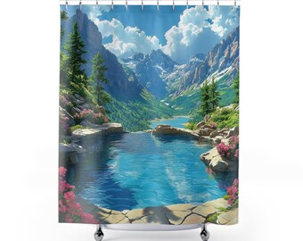 Alpine Escape Shower Curtain