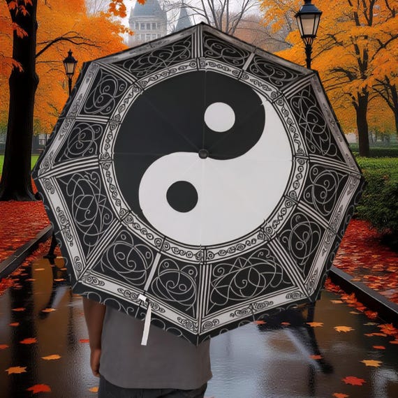 Yin-Yang Shield Umbrella